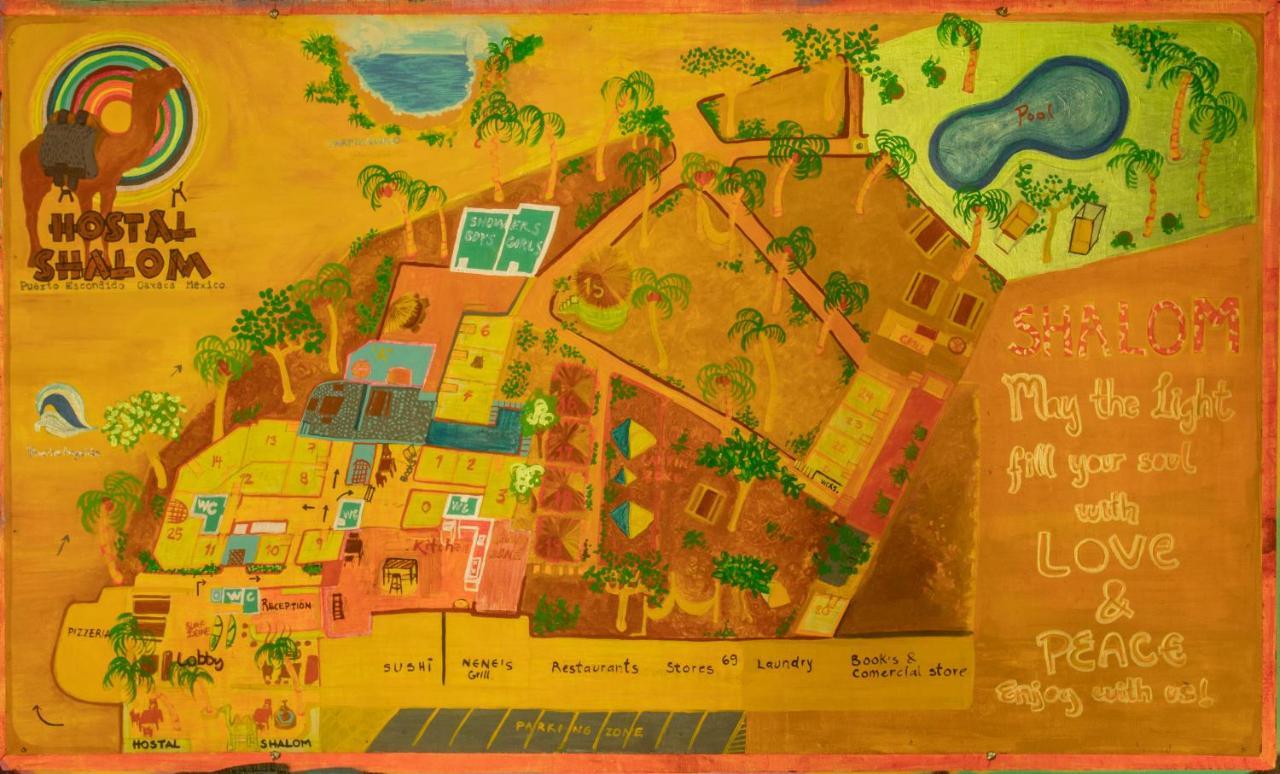 Hostal Shalom Puerto Escondido  Esterno foto